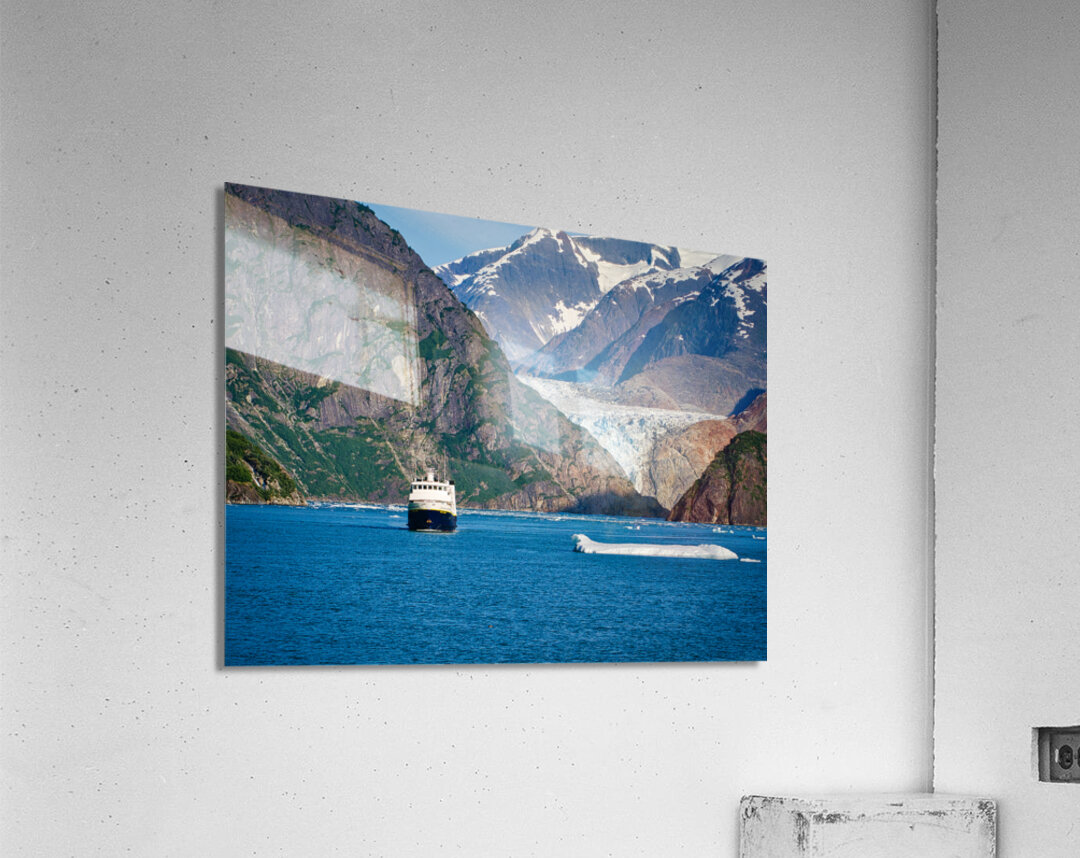 Glacier Tour Acrylic Print
