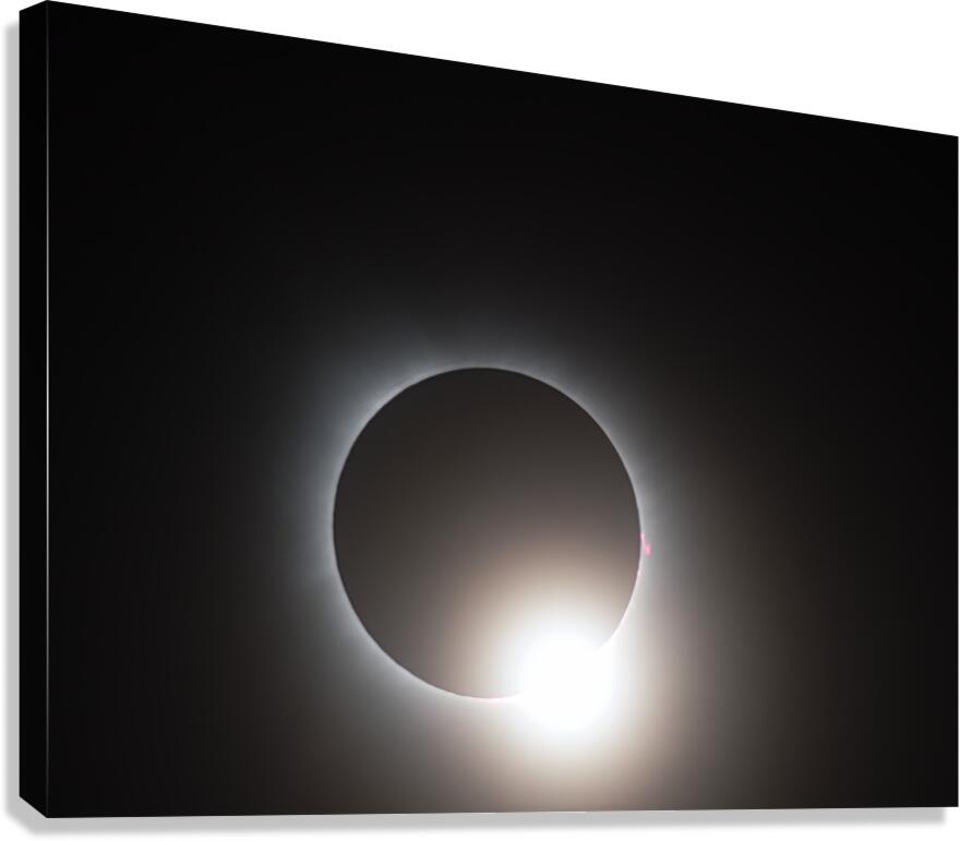 Solar Eclipse Canvas Print