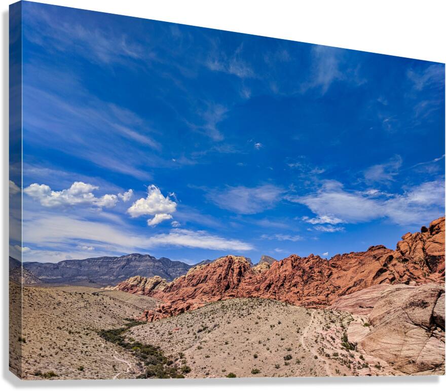 Red Rocks Canvas Print