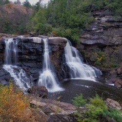 Blackwater Falls from the Canyon Floor