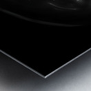 B&W Splash Metal print