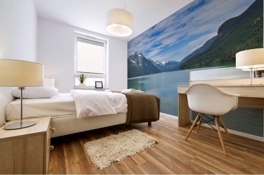 Alaskan Mountains Mural print