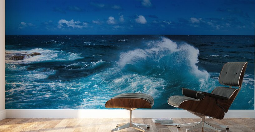 Angry Wave Wall Murals