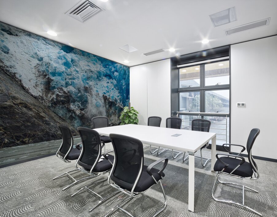 Falling Ice Wall Printing