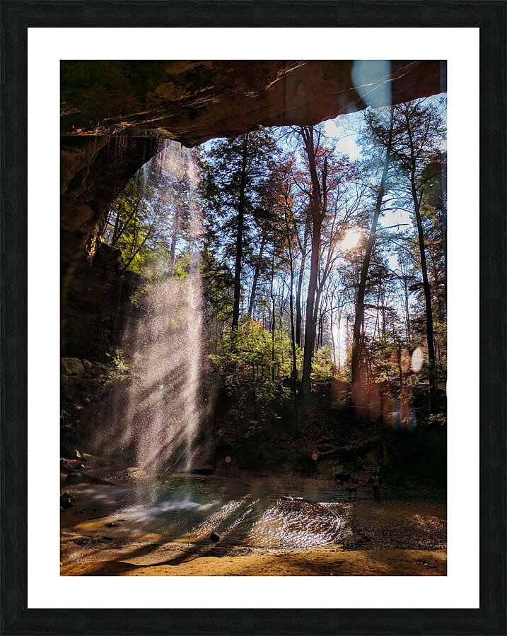 Light Fall Picture Frame print