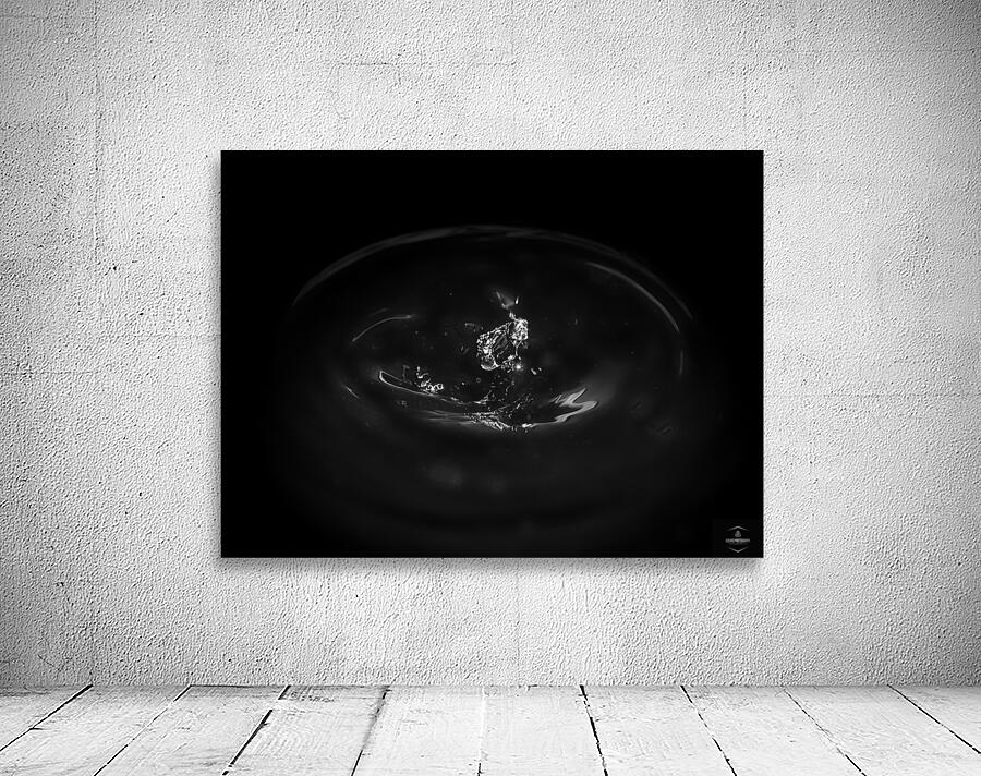 B&W Splash Wall Preview