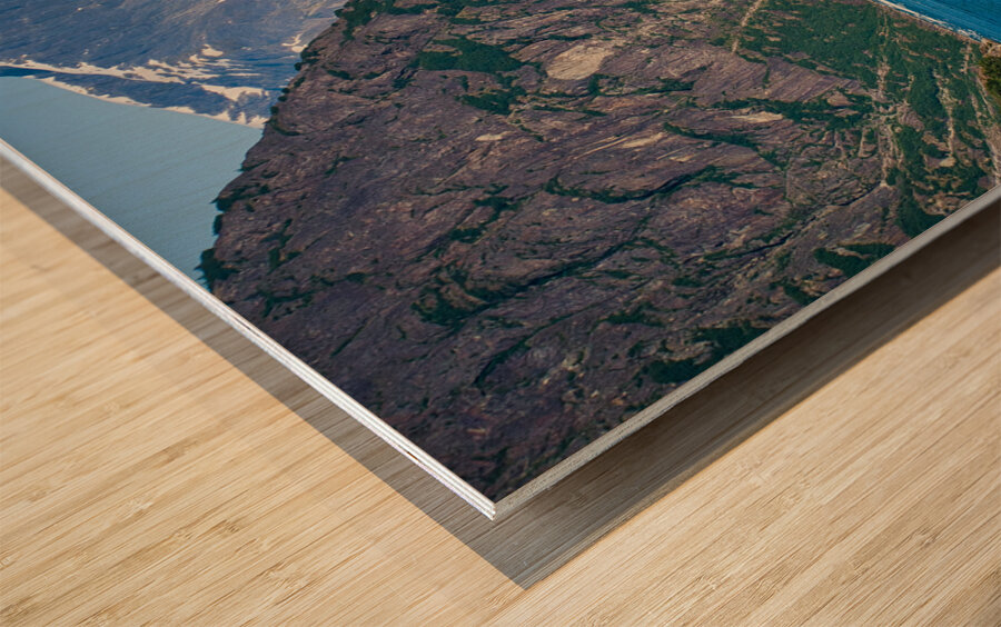 Glacier Tour Wood print